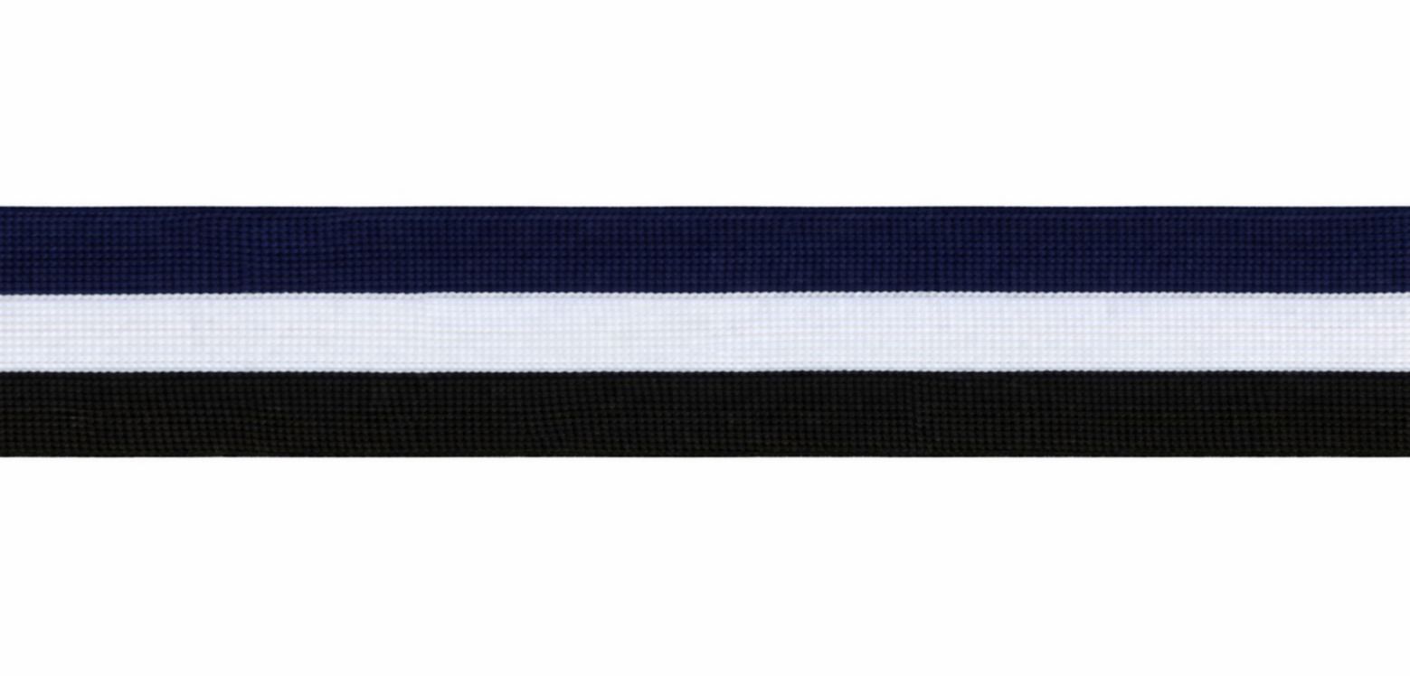 3.5 CM LACİ SİYAH BEYAZ